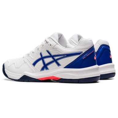 Asics Gel Dedicate 7 White/Lapis Lazuli Blue, Padel sko dame