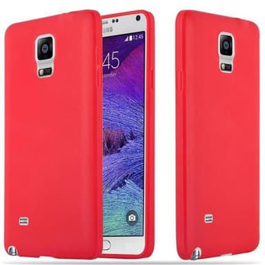 Samsung Galaxy NOTE 4 silikondeksel cover (rød)