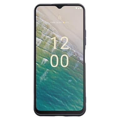 Slim-Fit TPU Telefondeksel til Nokia C32 - Svart