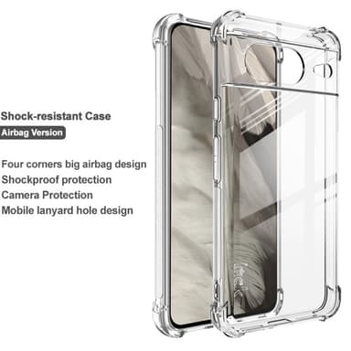 IMAK Four Corners Airbag TPU-deksel Pixel 8