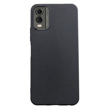Slim-Fit TPU Telefondeksel til Nokia C32 - Svart