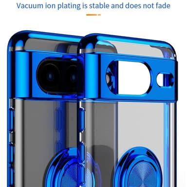Til Pixel 8 Pro-deksel Fingerring TPU