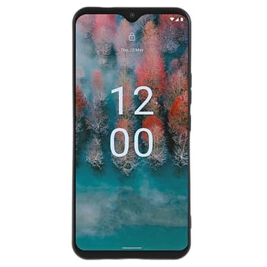 Slim-Fit TPU Telefondeksel til Nokia C12 - Svart