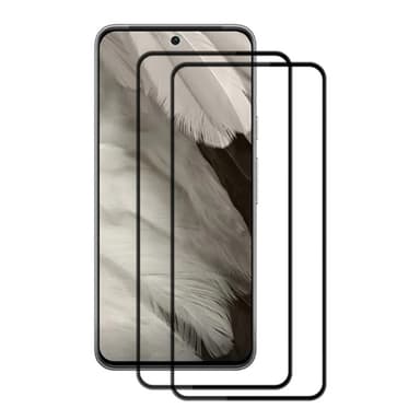 AMORUS for Pixel 8 Skjermbeskytter i Herdet Glass 2-Pakke
