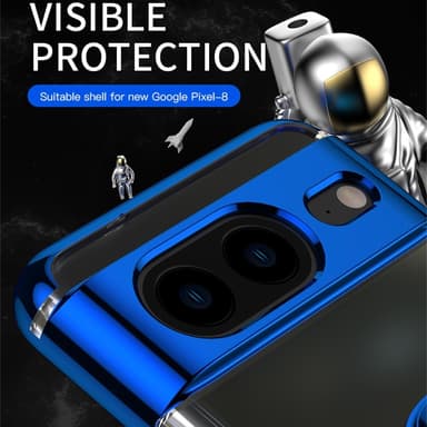 Til Pixel 8 Pro-deksel Fingerring TPU