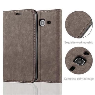 Samsung Galaxy J3 2016 lommebokdeksel case (brun)