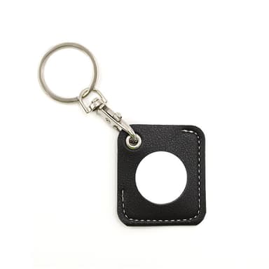 Beskyttelsesveske for Airtag finder tracker 2-pack Sort