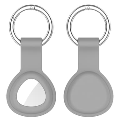 Nøkkelring Air Tag Case Grå Apple AirTag/Huawei Tag