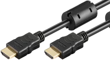 Høyhastighets HDMI™-kabel med Ethernet (Ferrit)
