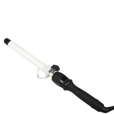 Anti-Scald LCD-skjerm Krølltang med 14 temperaturkontrollmodus Hvit 22mm