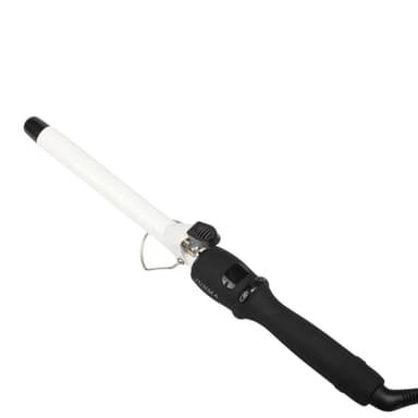 Anti-Scald LCD-skjerm Krølltang med 14 temperaturkontrollmodus Hvit 20mm