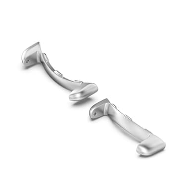 Klokkebåndkobling kompatibel for Google Pixel Watch Arc Alloy Head Sølv