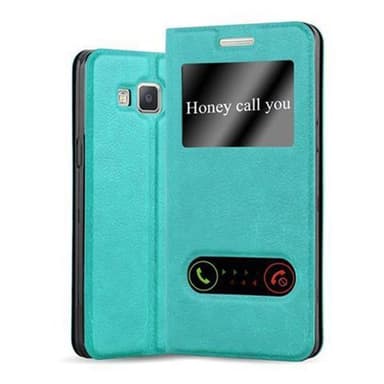 Samsung Galaxy A5 2015 lommebokdeksel cover (turkis)