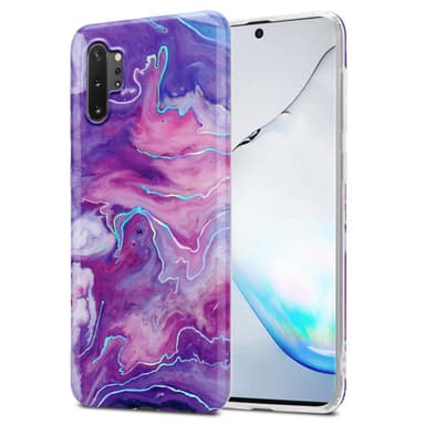 Samsung Galaxy NOTE 10 PLUS lommebokdeksel etui (lilla)
