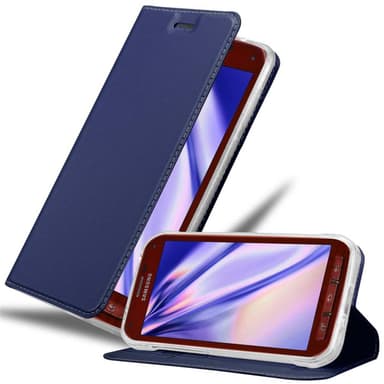 Samsung Galaxy S5 ACTIVE lommebokdeksel etui (blå)