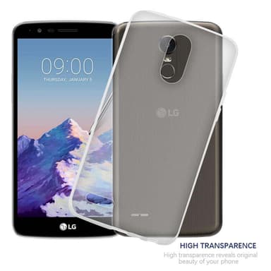 LG STYLUS 3 deksel ultra slim (gjennomsiktig)