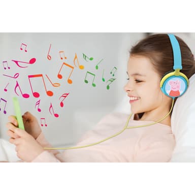 Peppa Pig Stereo Kablet sammenleggbar hodetelefon