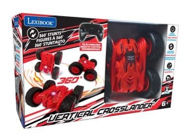 Tumbling Crosslander - Genopladelig RC Double Side Stunt Car 360° stående på to hjul med lys