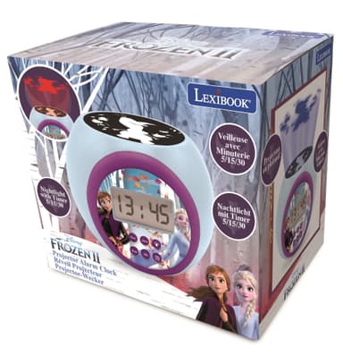 Frozen Projector vækkeur med timer