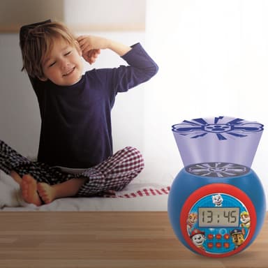 Paw Patrol Projector Vekkerklokke med timer