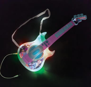 Frozen Electronic Lighting Guitar med mikrofon i brilleform