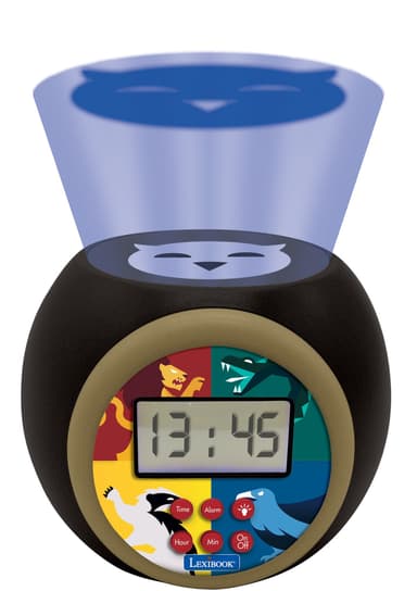 Harry Potter projektor vækkeur med timer Elkjøp