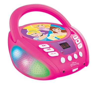 Disney Princess Bluetooth CD-spiller med lys