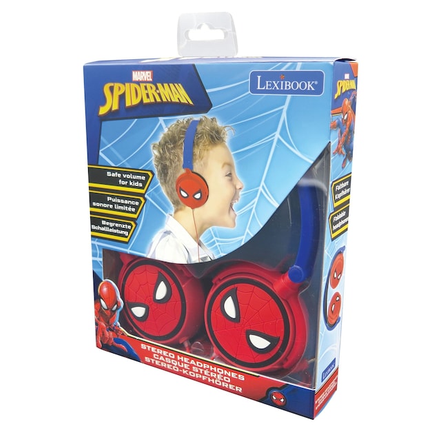 Spiderman Stereo Kablet sammenleggbare hodetelefoner