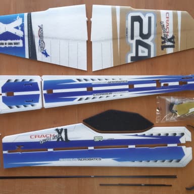RCF Crack Yak XL - Blue & Gold ARF