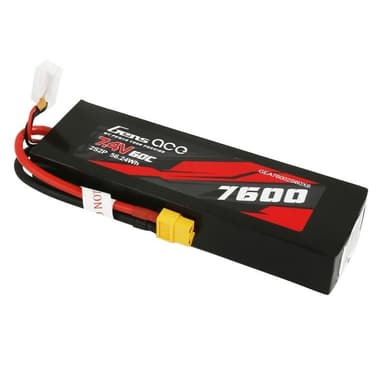 2s  7600mAh - 60C - Gens Ace XT60 PCM-Case
