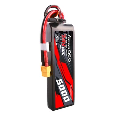 2s  5000mAh - 60C - Gens Ace PCM G-Tech XT60