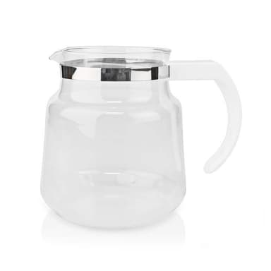 Nedis Glass Kaffe Jug | Kompatibel med: Moccamaster K / KB/ 1 0PL / Excellent 10S | 1.2 l | Hvit