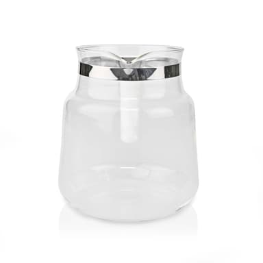 Nedis Glass Kaffe Jug | Kompatibel med: Moccamaster K / KB/ 1 0PL / Excellent 10S | 1.2 l | Hvit