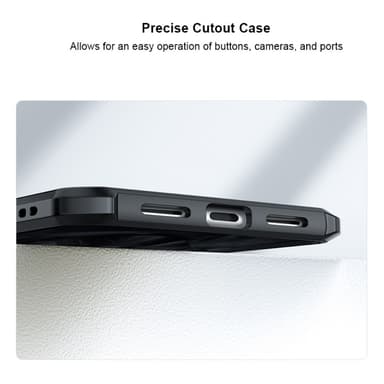 XUNDD TPU Hybrid Deksel til Pixel 8 - Svart