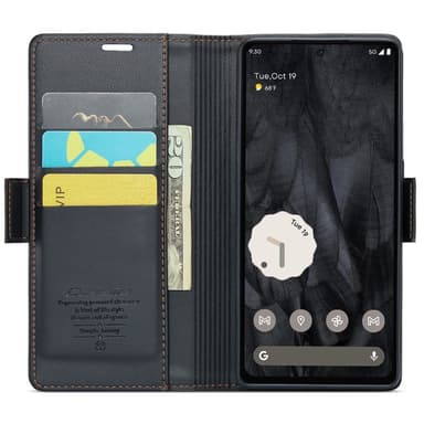 CASEME Lommebok-deksel til Pixel 8 Pro - Svart