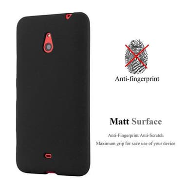 Nokia Lumia 1320 silikondeksel case (svart)