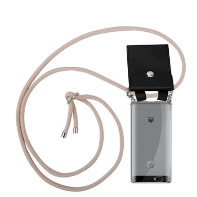 Huawei NOVA Deksel med Halskjede (rosa)