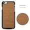 iPhone 6 / 6S Hardt Deksel Case (brun)