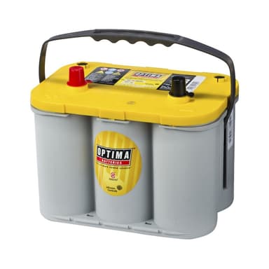OPTIMA AGM Yellow Top 12V 55AH 750CCA (244x174x195mm) +venstre 8012-254
