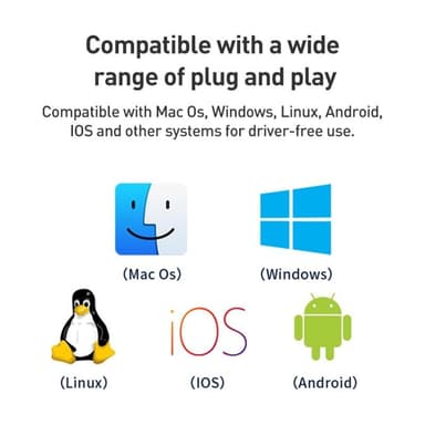 NÖRDIC USB-C 1 til 7 dokkingstasjon 2xHDMI 4K30Hz, 3xUSB-A 3.1 5Gbps, 1xUSB-C 2.0 1xUSB-C PD100W
