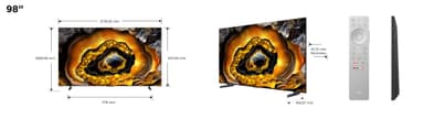 TCL 98" X95 4K MINI-LED TV (2023)