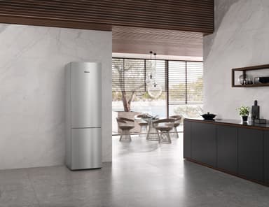 Miele kombiskap KFN4394ED (sølv)