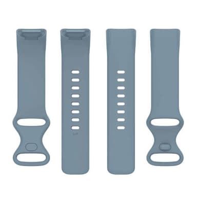 Sport klokkereim till Fitbit Charge 6 (L) - Gråblå