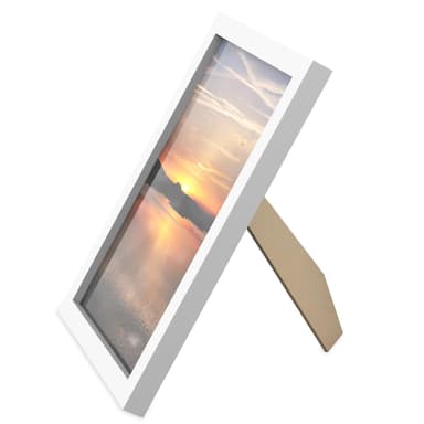 Vakker ramme for plakater og bilder 32,5x23,8cm (hvit)