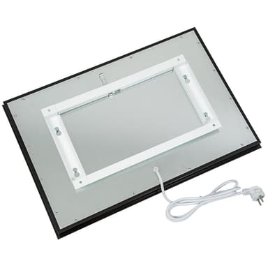 Glass Infrarød Panelovn - 270 W,svart