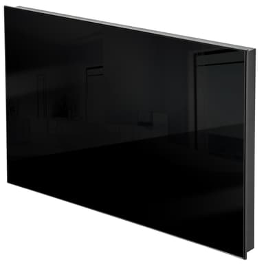 Glass Infrarød Panelovn - 270 W,svart