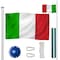 Aluminium flaggstang - Italia