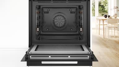 Bosch integrert ovn med mikro HMG976RB1S (Sort)