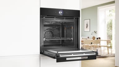 Bosch integrert ovn med mikro HMG976RB1S (Sort)