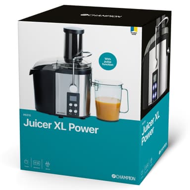 Champion Råsaftsentrifuge XL Digital 1,1L 800W RS310 Sort